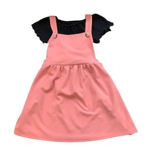 Overall dress outfit